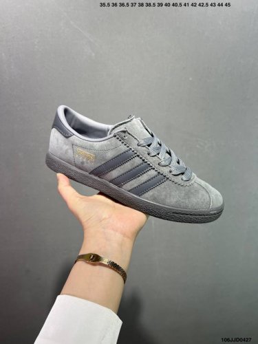 Adidas Aloha Super Aloha All-Match Skateboard Shoes "All Black Transparent Botto