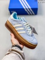 Adidas Originals Gazelle Bold W Three-Leaf Clover Thick-Soled Casual Anti-Slip D