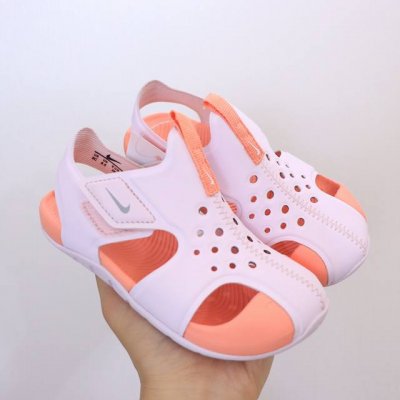 Nine-Grid Detail Diagram. High-Version Nk Foot-Protecting Hole Sandals. Children