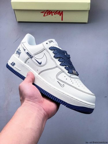 Company-Level! Nike Air Force 1 Low Classic Versatile Casual Sneakers 051 1X28
