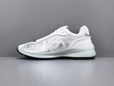 Channel Advantage Dongguan Chanel Chanel 25C Calfskin Round Toe Lace-Up Low-Top