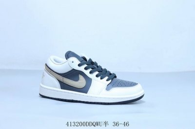 Jordan Air Jordan 1 Low Aj1 Jordan 1 Low-Top Retro Cultural Casual Sports Basket