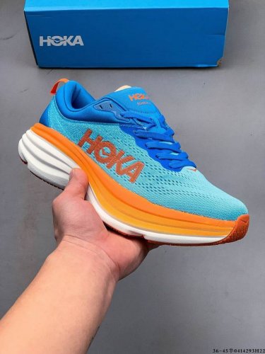 Hoka One One M Bondi 8 Low-Top Running Shoethe Bondi Takes A Bold Step Forward T