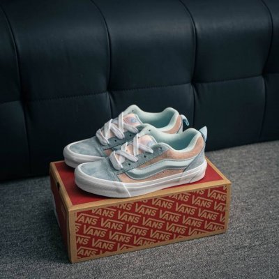 Core Private Vans Knu Skool Heart-Beating Light Blue "How To Use Dopamine To Get