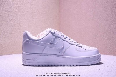 36-45 With Half Size Nike Air Force 1 07 Air Force One Low-Top Versatile Casu