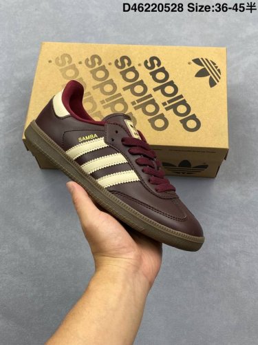 Adidas Originals Samba Og Samba Series Gentleman German Training Football Style