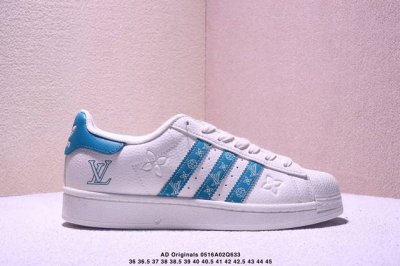 Pure Original Clot X Ad Originals #Shell Toe Lv Joint Limited Fit Soft Leather W