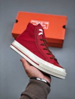 Must-Have For Street! Converse S Retro Red Yyds! Converse S Retro Red Leather St
