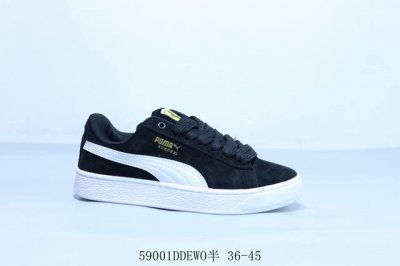 Puma Smash Low-Top Canvas Casual Bread Shoes, Style Number 308220-01, 59001Ddewo
