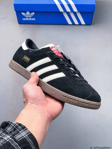 Adidas Stadt Classic Suede Thin-Soled Sneakers T-Toe Shoes Leather And Suede Cla