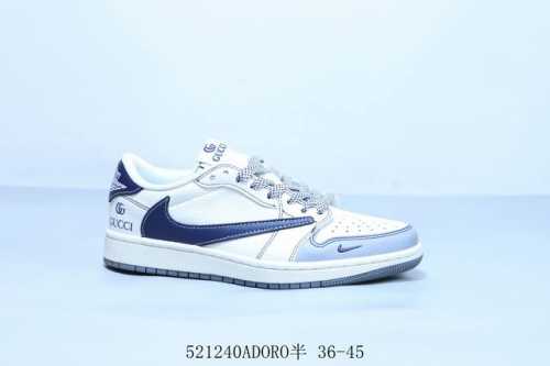 Jordan Air Jordan 1 Low Aj1 Low-Top Retro Cultural Casual Sports Basketball Shoe