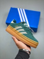 adidas Originals Gazelle Indoor Low-Top Three-Layer Sole, Wear-Resistant Thic