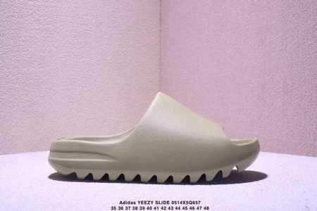 Adidas Yeezy Slide Coconut Flip-Flops Kanye West One-Strap Beach Slip-On Sandals - Click Image to Close