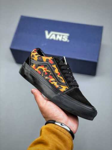 Vans Lx Old Skoolcl Sports Casual Canvas Shoes For Men And Women Vn000D56Bka Bla