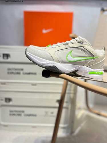 Nike Air Monarch Iv Leather Daily Versatile Shock-Absorbing Non-Slip Low-Top Lif