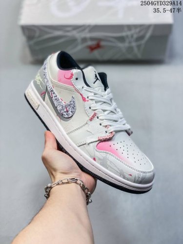 Air Jordan Aj1 Low Panda Prank Series - Leading Dreams, Smoky Haze "The Only Cor