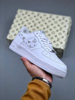 X Version Nike Air Force 1 '07 Lv Collaboration Air Force One Low-Top Casual Ska