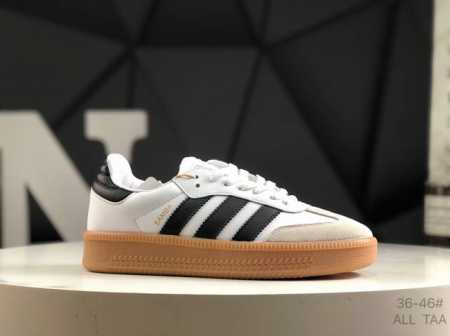 Corporate Grade With Half Size Adidas Samba Xlg Low-Top Thick-Soled Sports Shoes - Click Image to Close