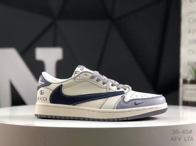 Company-Level Half-Size Nike Air Jordan 1 Low Aj1 Low-Top Trendy Casual Sneakers