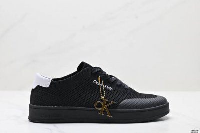 Authentic Calvin Klein Mesh Round-Toe Lace-Up Low-Top Sneakers Size: 40-45 Id: J