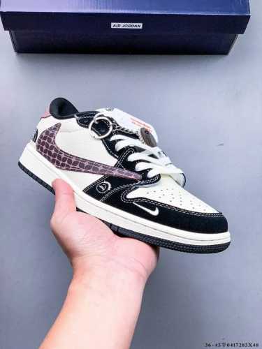 Company-Level First Layer! Nike Air Jordan 1 Low Aj1 Joe 1 Low-Top Trendy Slow S