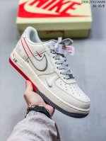 Company-Grade Nike Air Force 1 '07 Low Stussy Collaboration - Off-White And Gray