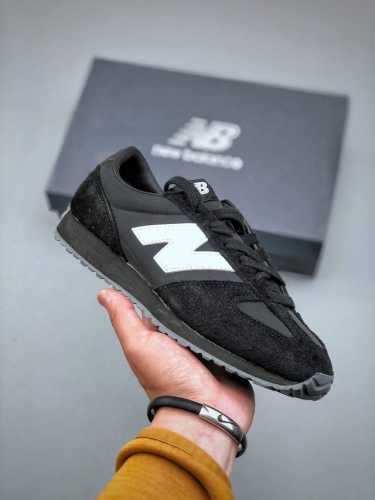 New Balance Nb471 Series Fabric Cow Split Leather Life Casual Shoes U471Ab Size:
