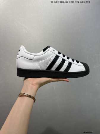 Adidas Originals Superstar 2 White/Black Retro Style Slip-Resistant Durable Low- - Click Image to Close