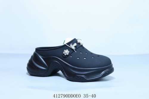 Ggcc Moonlit Star River Thick-Soled Outdoor-Style Sand Beach Casual Water-Resist