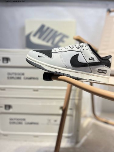 Nike Sb Dunk Low "Supreme Joint" Anniversary High-End Custom Low-Top Casual Shoe