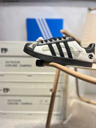 Adidas Originals Superstar Shell Toe Series Low-Top Classic All-Match Casual Spo