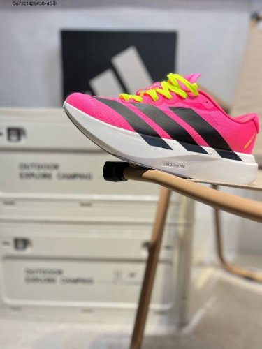 Ad Adizero Evo Sl Lightweight Running Shoes Wear-Resistant Shock-Absorbing Profe