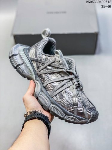 French High-End Luxury Brand - Balenciaga 3Xl Sneakers 3+ Series Low-Top Retro W