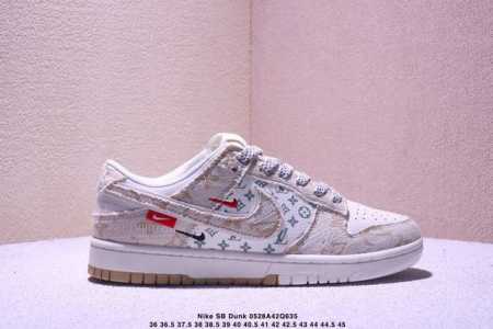 Overseas Hit Limited Sale Company-Level Nike Sb Dunk Low Lv Joint-Woven Printed - Click Image to Close