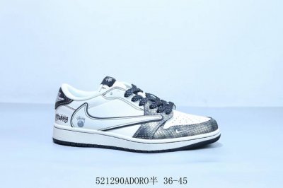 Jordan Air Jordan 1 Low Aj1 Joe 1 Low-Top Retro Culture Leisure Sports Basketbal