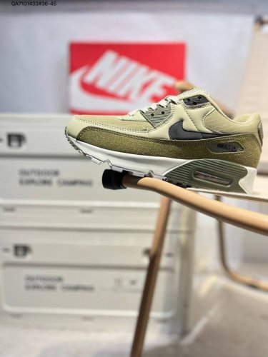 Nike Air Max 90 Classic Retro Small Air Cushion Cushioning Running Shoes The Upp