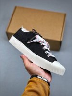 Miumiu Miu Miu's Latest Washed Denim Denim Canvas Shoes Thick-Soled Casual Sport