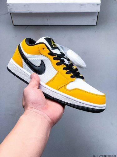 Second Layer Genuine Label! Nike Air Jordan Low 1 Jordan 1 Low-Top Classic Casua