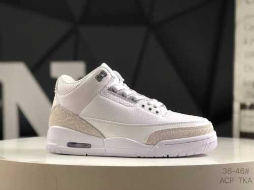 Nike Air Jordan Aj3 Retro Original Cardboard Last Development Imported Top Layer