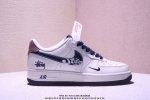 Overseas Limited Release! Company-Level Nike Air Force 1 '07 Low Stussy Collabor
