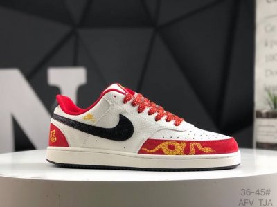 Nike Court Vision Low-Top Versatile Breathable Casual Sports Shoes Combining Com