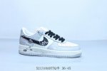 Nike Air Force 1 Af1 Nike Air Force One Casual Skate Shoe Skull Head Product Cod