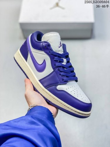 Jordan Air Jordan 1 Low Aj1 Jordan 1 Low-Top Retro Cultural Casual Sports Basket