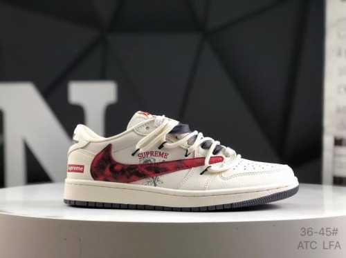 Company-Level With Half-Size Nike Air Jordan 1 Low Aj1 Joe 1 Joint Inverted Hook