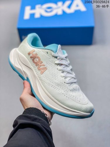 Genuine Label With Half Size Hoka Oneone Lightweight Cushioning Men's And Women'