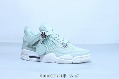 Nike Air Jordan 4 Retro Bred Reimagined Michael Jordan Aj4 Mid-Top Retro Casual