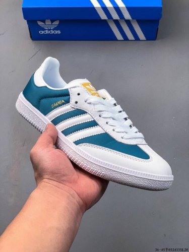 Second Layer Genuine Label Wales Bonner X Samba Og German Training Shoes Retro L