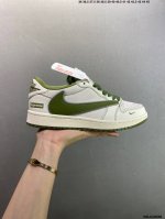 Company-Level Nike Air Jordan 1 Low Custom Colorway Custom Aj Collaboration - Hi