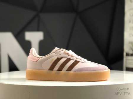 Adidas Adidas Three Leaves Samba Vegan Samba 2Nd Generation Unisex Retro Sports - Click Image to Close