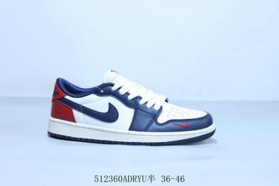 Jordan Air Jordan 1 Low Aj1 Joe 1 Low-Top Retro Culture Leisure Sports Basketbal